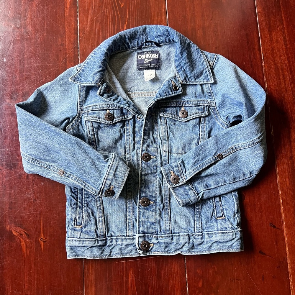 OshKosh B'gosh Light Blue Kids Jean Jacket
